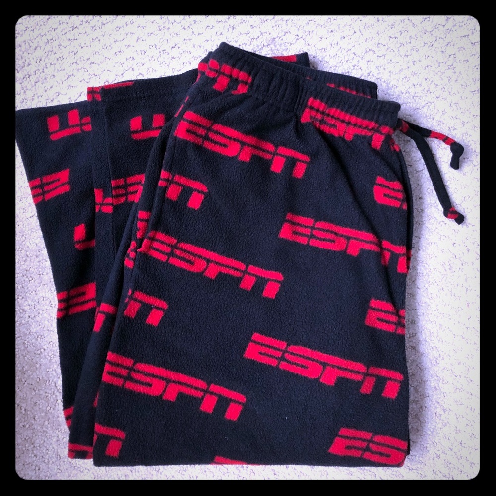 ☃️❄️HOST PICK!!❄️🌨 ESPN Fleece Bottoms!!!